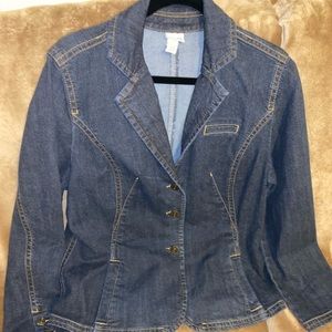 💙Venezia new Jean jacket blazer style size14/16💙